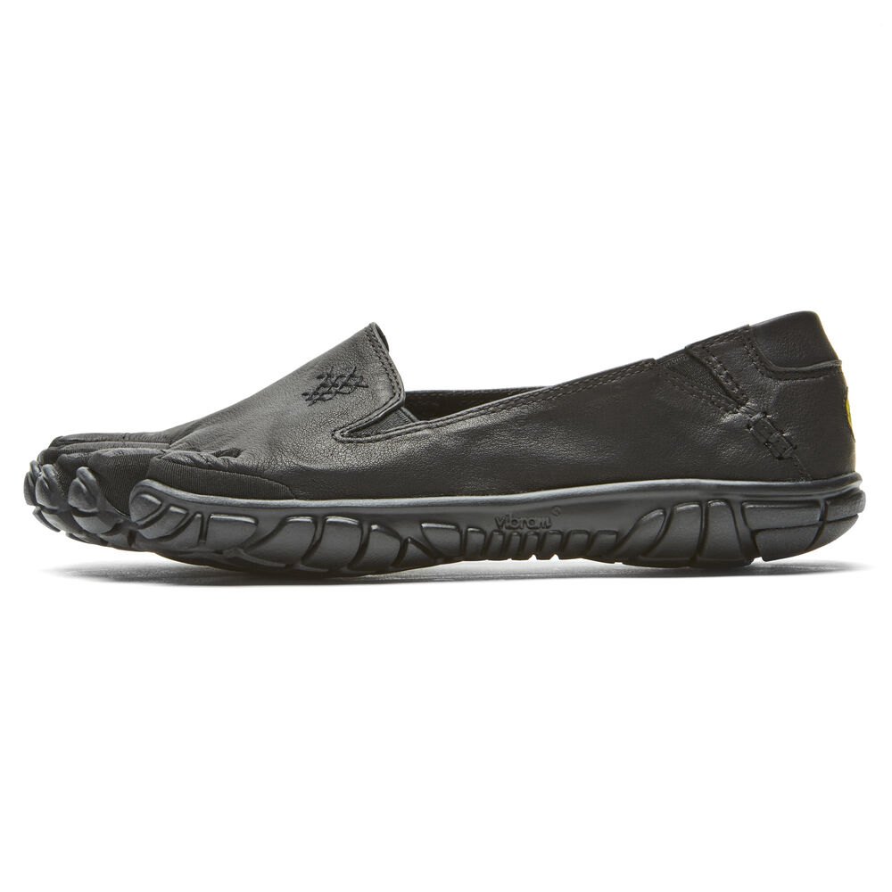 Vibram FiveFingers Dames Cvt-Leather - Barefoot Schoenen Zwart - 762358HWS